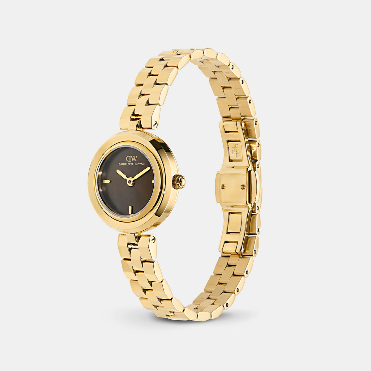 Women Quartz Black Dial Analog Stainless Steel Watch DW00101002