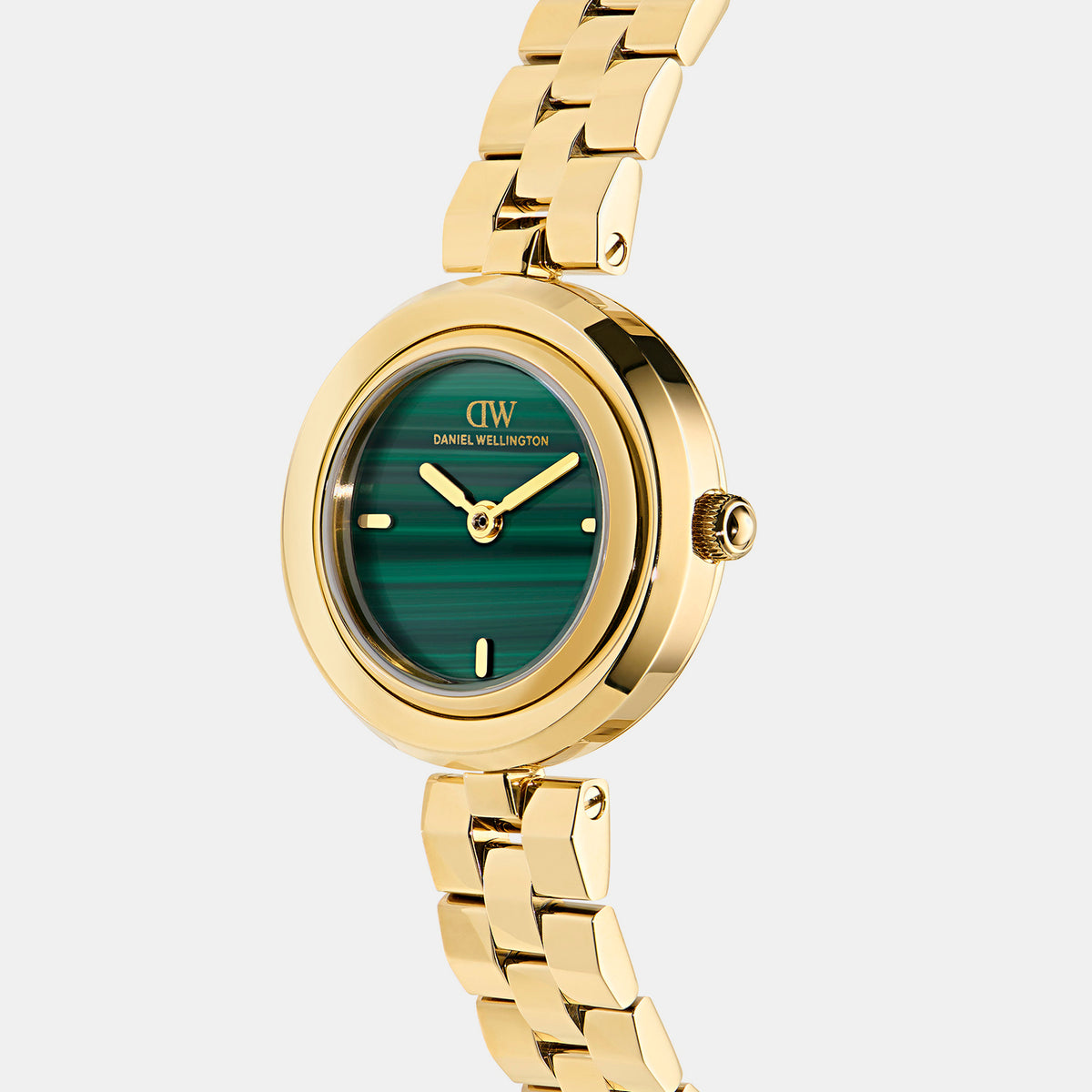 Women Quartz Green Dial Analog Stainless Steel Watch DW00101004