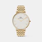Men Quartz White Dial Analog Stainless Steel Watch DW00101011