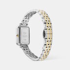 Women Quartz White Dial Analog Stainless Steel Watch DW00101014