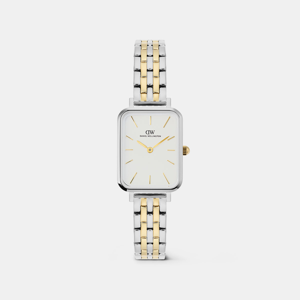 Women Quartz White Dial Analog Stainless Steel Watch DW00101014