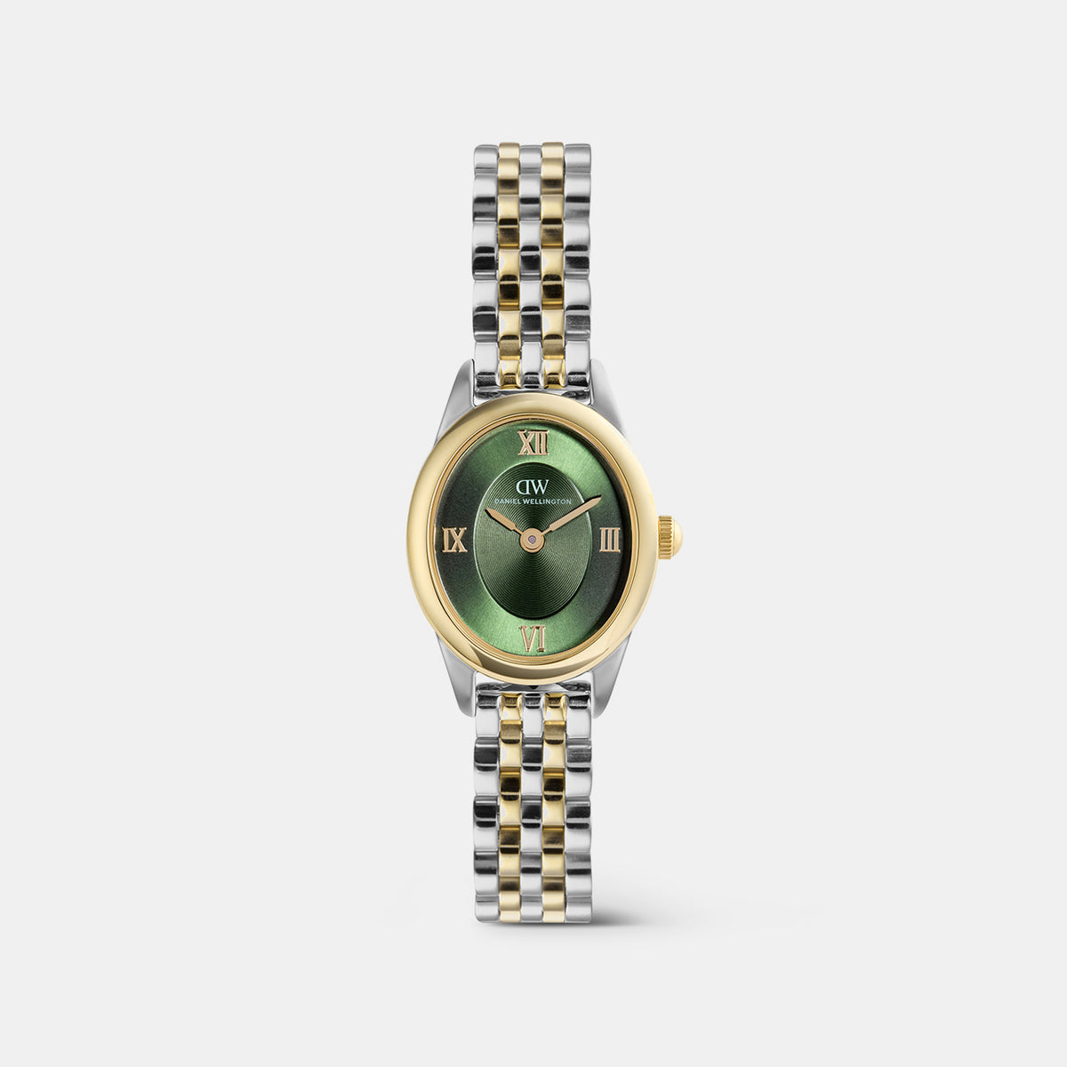Women Quartz Green Dial Analog Stainless Steel Watch DW00101017