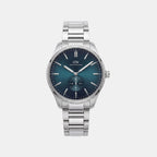 Men Quartz Teal Dial Analog Stainless Steel Watch DW0DG1600