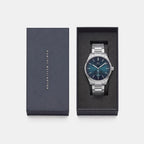 Men Quartz Teal Dial Analog Stainless Steel Watch DW0DG1600
