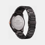 Men Quartz Black Dial Analog Stainless Steel Watch DW0DG1601
