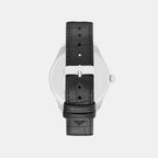 Men Quartz Grey Dial Analog Leather Watch DW0DG1602