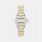 Men Quartz Silver Dial Analog Stainless Steel Watch DW0DG1700