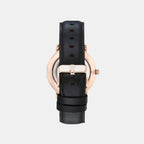 Men Quartz White Dial Analog Leather Watch DW0DG1802