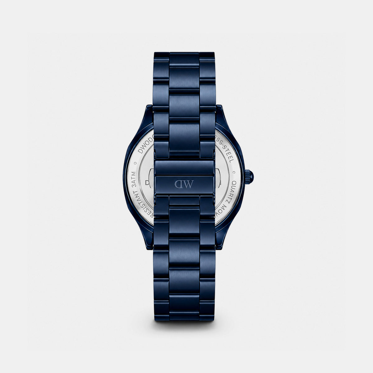 Men Quartz Blue Dial Analog Stainless Steel Watch DW0DG2501