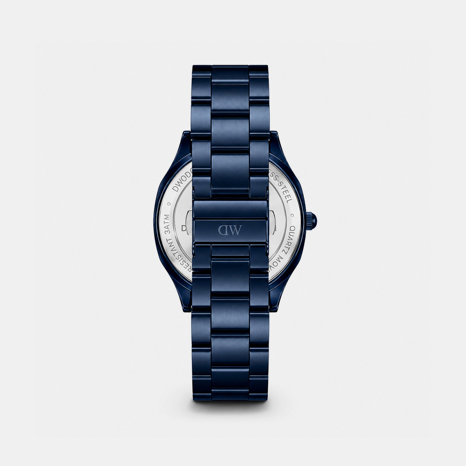 Men Quartz Blue Dial Analog Stainless Steel Watch DW0DG2501