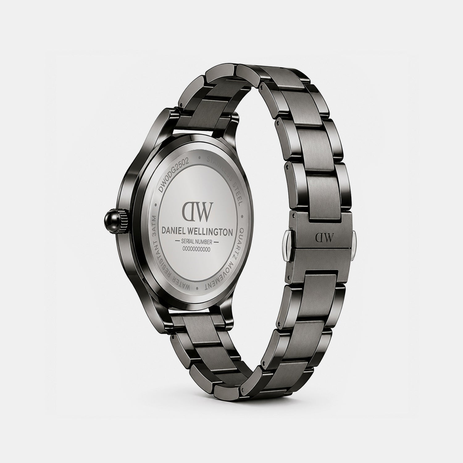 Men Quartz Grey Dial Analog Stainless Steel Watch DW0DG2502