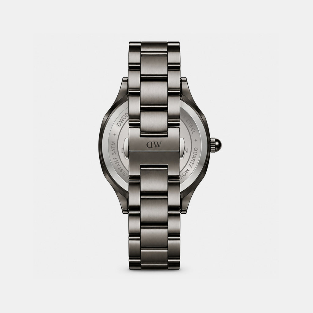 Men Quartz Grey Dial Analog Stainless Steel Watch DW0DG2502