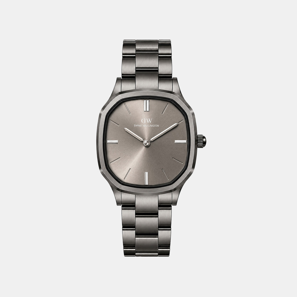 Men Quartz Grey Dial Analog Stainless Steel Watch DW0DG2502