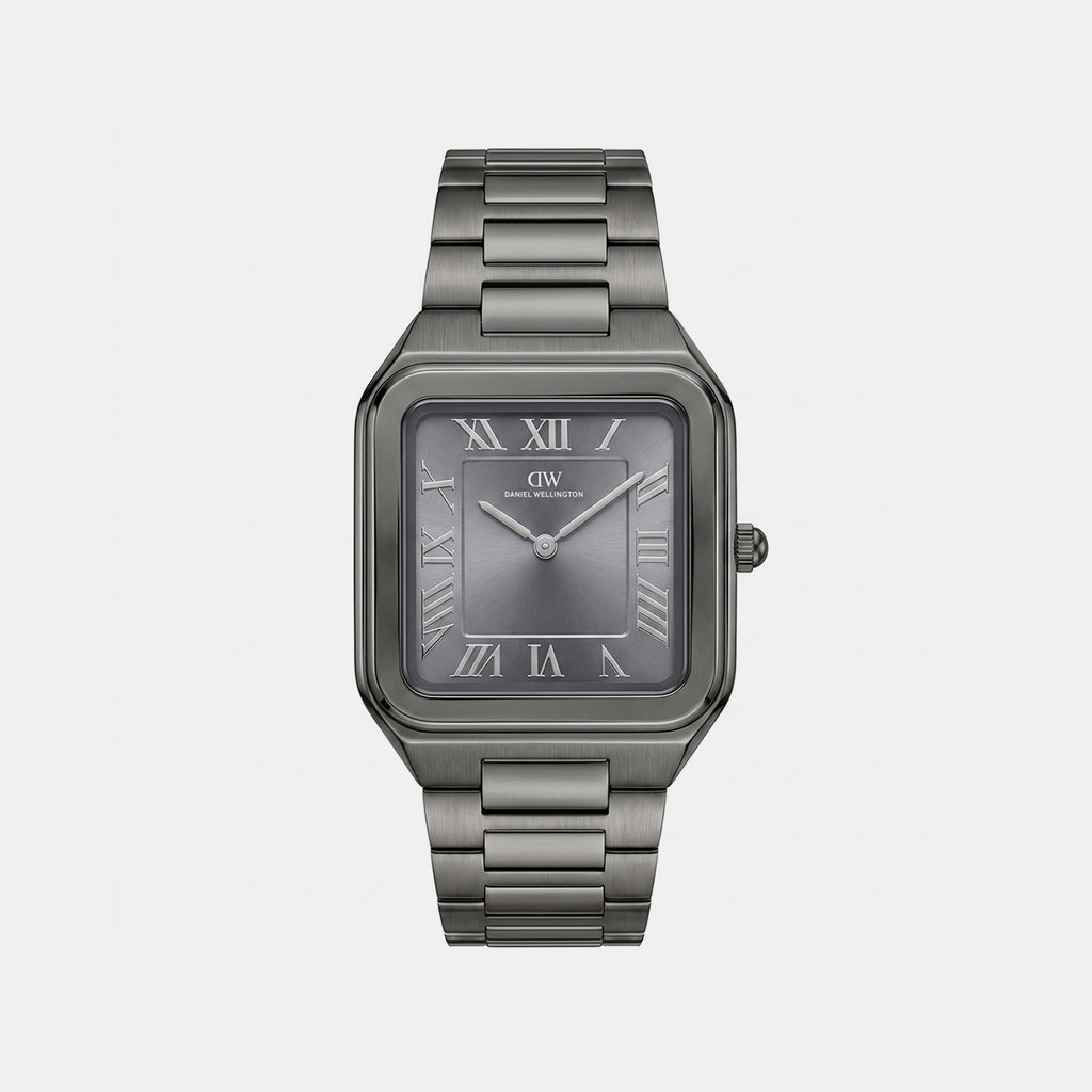 Men Quartz Grey Dial Analog Stainless Steel Watch DW0DG2601