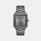 Men Quartz Grey Dial Analog Stainless Steel Watch DW0DG2601