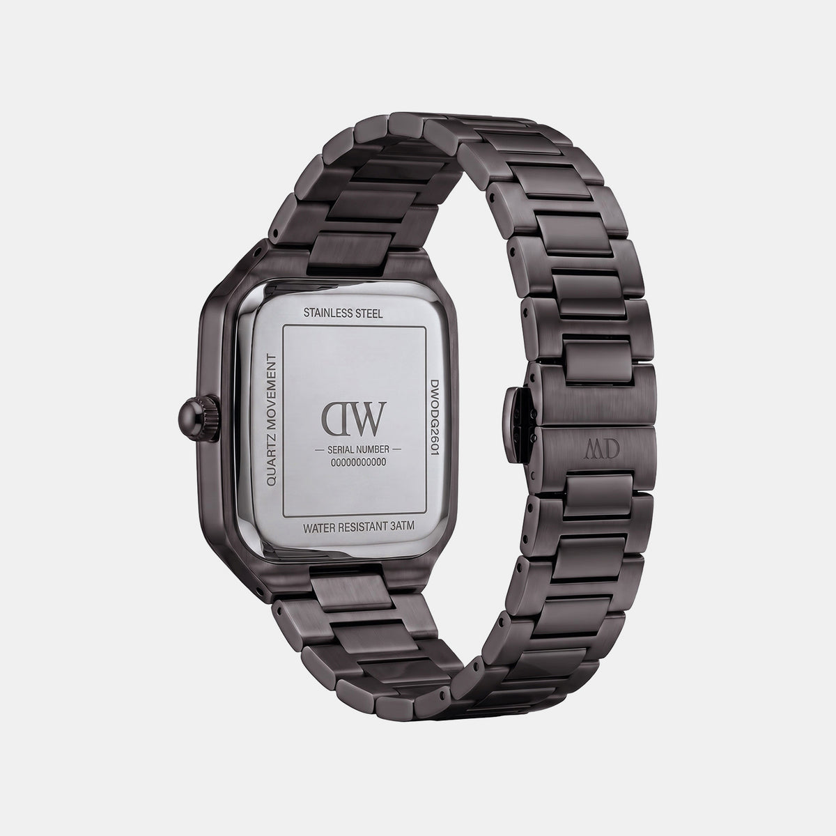 Men Quartz Grey Dial Analog Stainless Steel Watch DW0DG2601