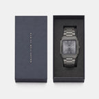 Men Quartz Grey Dial Analog Stainless Steel Watch DW0DG2601