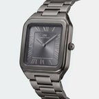 Men Quartz Grey Dial Analog Stainless Steel Watch DW0DG2601