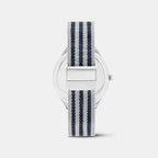 Men Quartz Blue Dial Analog Stainless Steel Watch DW0DG2701