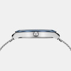 Men Quartz Blue Dial Analog Stainless Steel Watch DW0DG2701