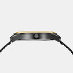 Men Quartz Black Dial Analog Stainless Steel Watch DW0DG2702