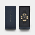 Men Quartz Black Dial Analog Stainless Steel Watch DW0DG2702