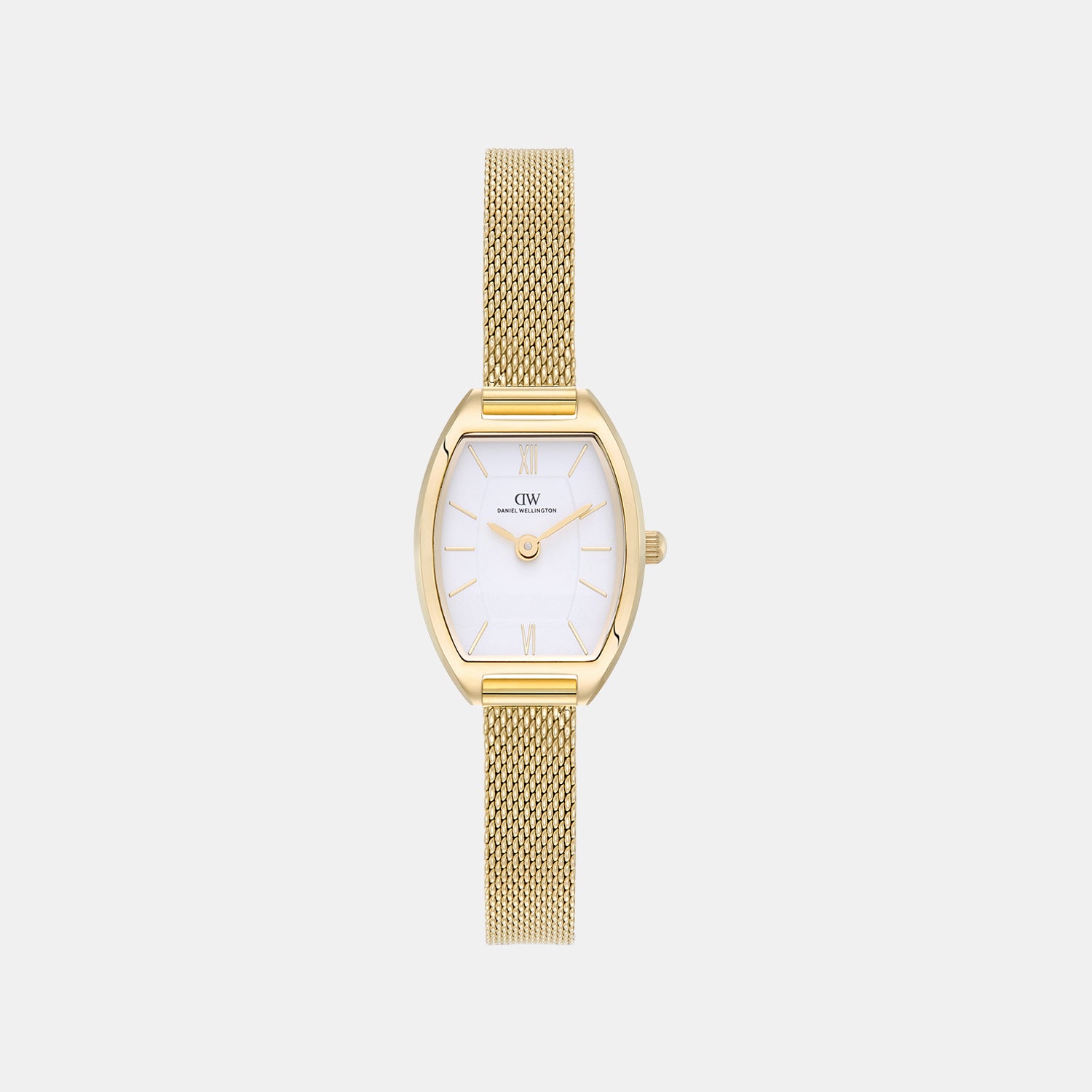 Women Quartz Silver Dial Analog Stainless Steel Watch DW0DL2000