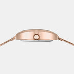 Women Quartz Rose Gold Dial Analog Stainless Steel Watch DW0DL2001