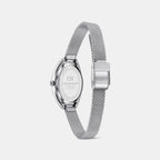 Women Quartz Blue Mother Of Pearl Dial Analog Stainless Steel Watch DW0DL2200