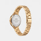 Women Quartz Black Dial Analog Stainless Steel Watch DW0DL2300