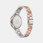 Women Quartz Grey Dial Analog Stainless Steel Watch DW0DL2301