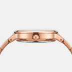 Women Quartz Rose Gold Dial Analog Stainless Steel Watch DW0DL2302