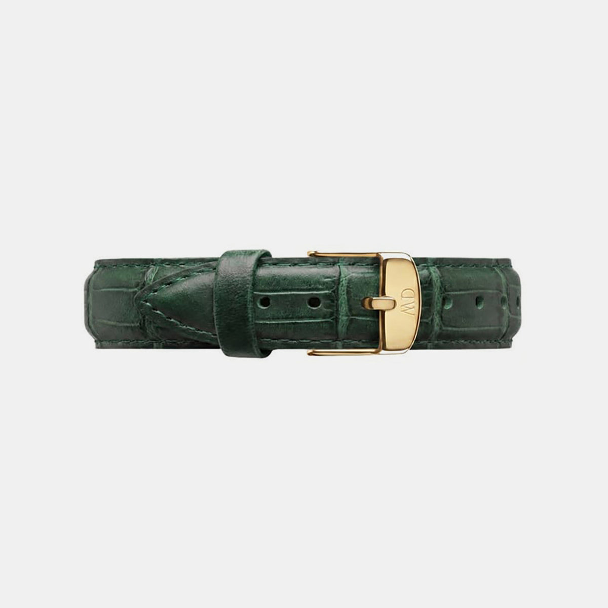 Women Quartz Green Dial Analog Leather Watch DW0DL2400