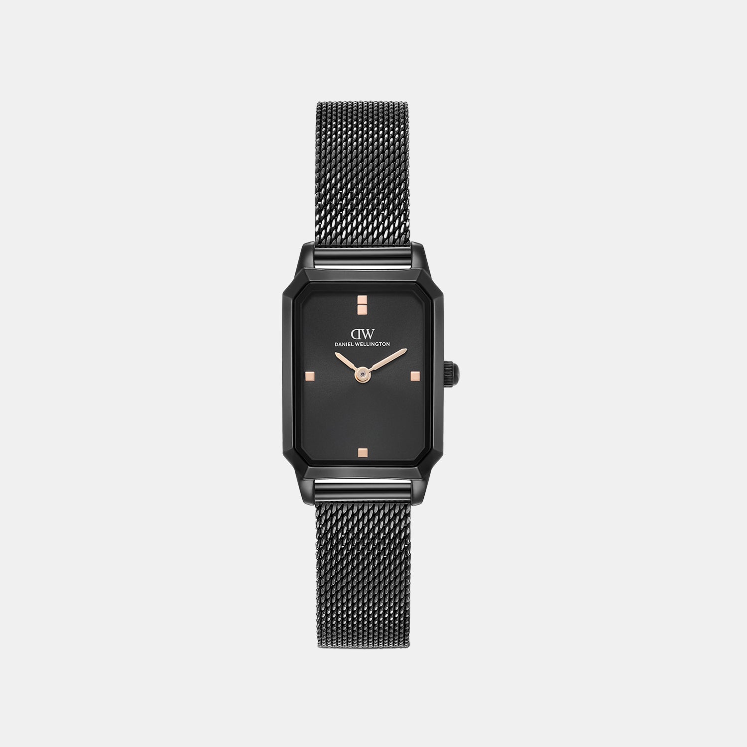 Women Quartz Black Dial Analog Stainless Steel Watch DW0DL2602