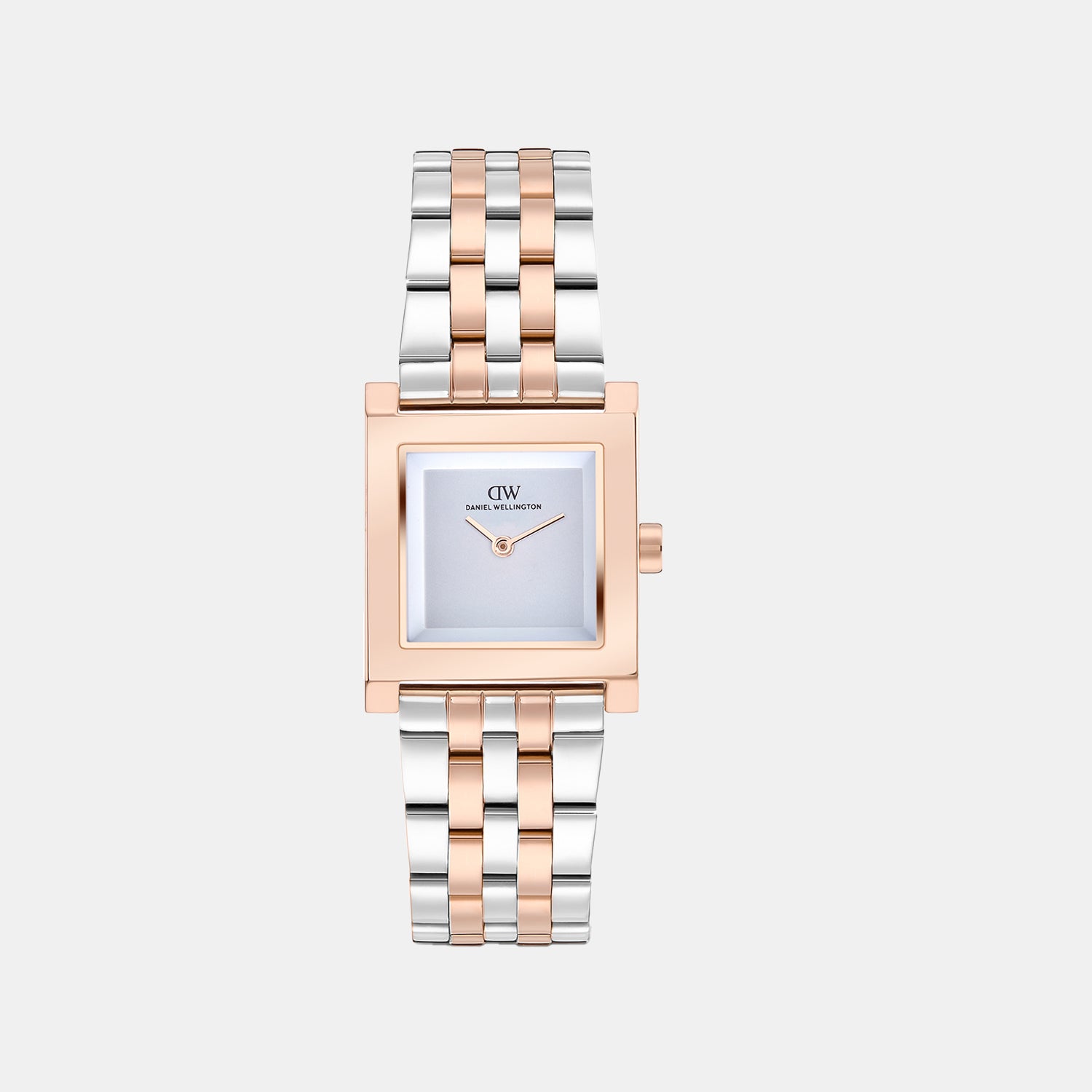 Women Quartz Silver Dial Analog Stainless Steel Watch DW0DL2800