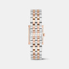 Women Quartz Silver Dial Analog Stainless Steel Watch DW0DL2800