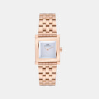 Women Quartz Silver Dial Analog Stainless Steel Watch DW0DL2801
