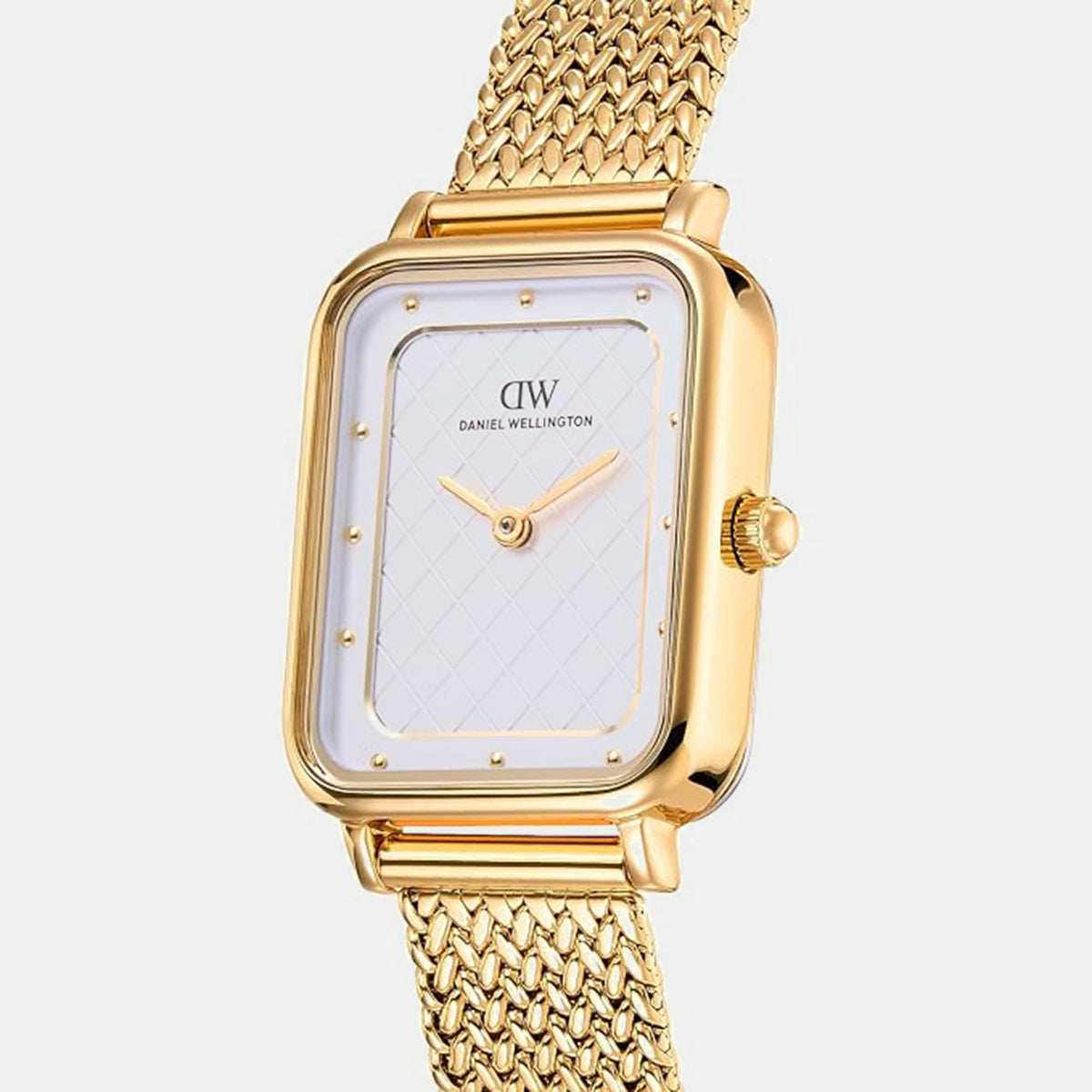 Women Quartz Silver Dial Analog Stainless Steel Watch DW0DL2900