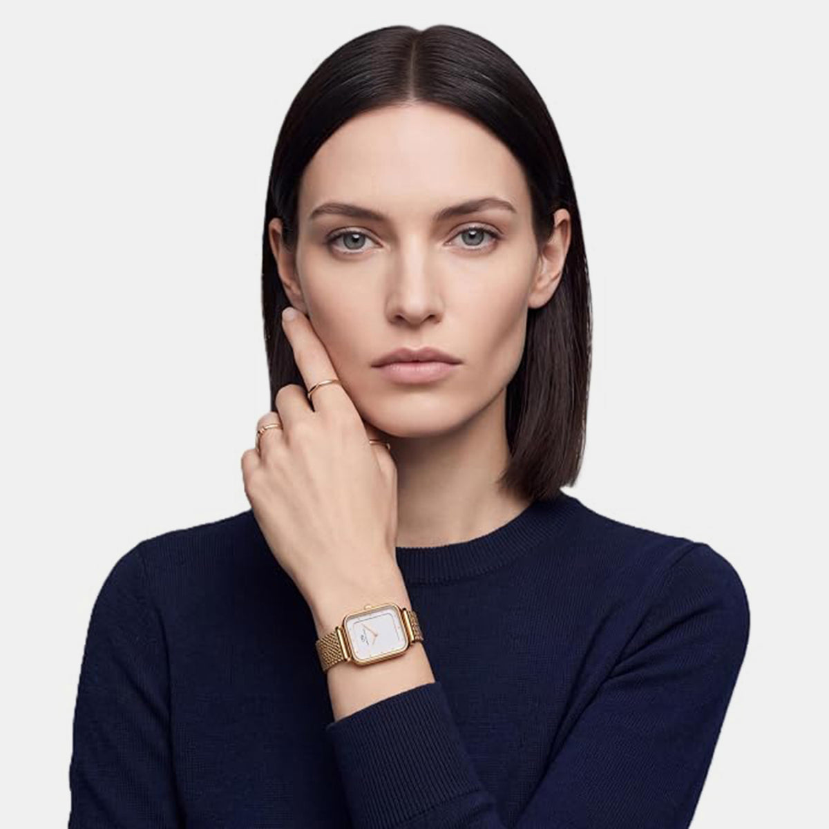 Women Quartz Silver Dial Analog Stainless Steel Watch DW0DL2900