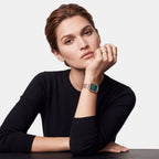 Women Quartz Green Dial Analog Stainless Steel Watch DW0DL2901