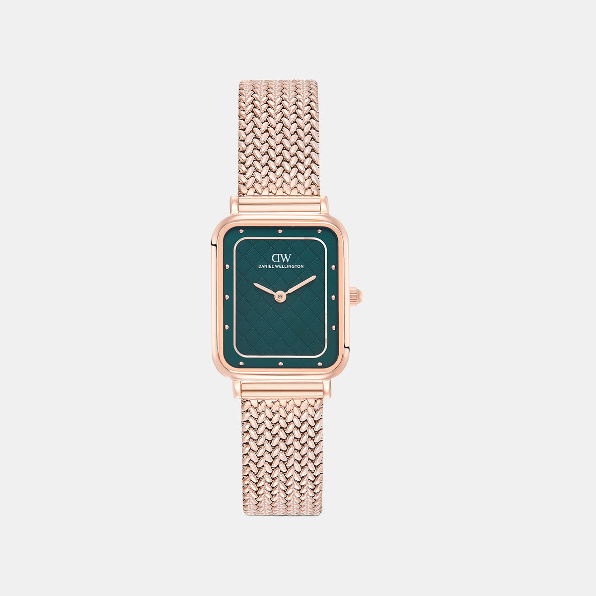Women Quartz Green Dial Analog Stainless Steel Watch DW0DL2901