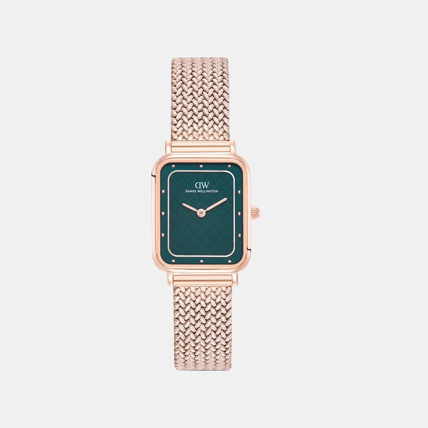 Women Quartz Green Dial Analog Stainless Steel Watch DW0DL2901