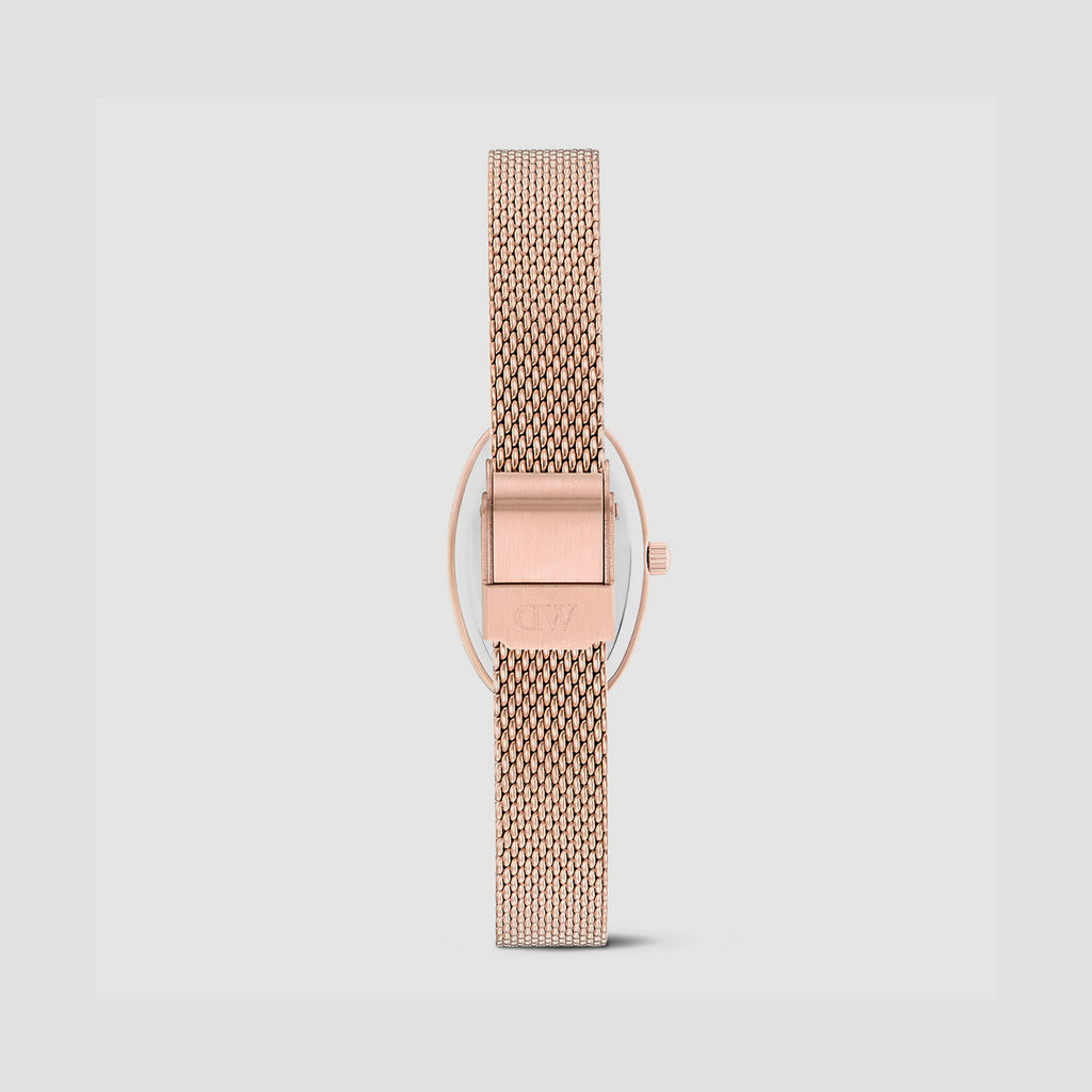 Women Quartz Burgundy Dial Analog Stainless Steel Watch DW0DL3001