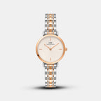 Women Quartz Silver Dial Analog Stainless Steel Watch DW0DL3101