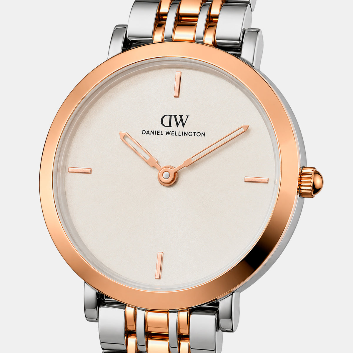 Women Quartz Silver Dial Analog Stainless Steel Watch DW0DL3101