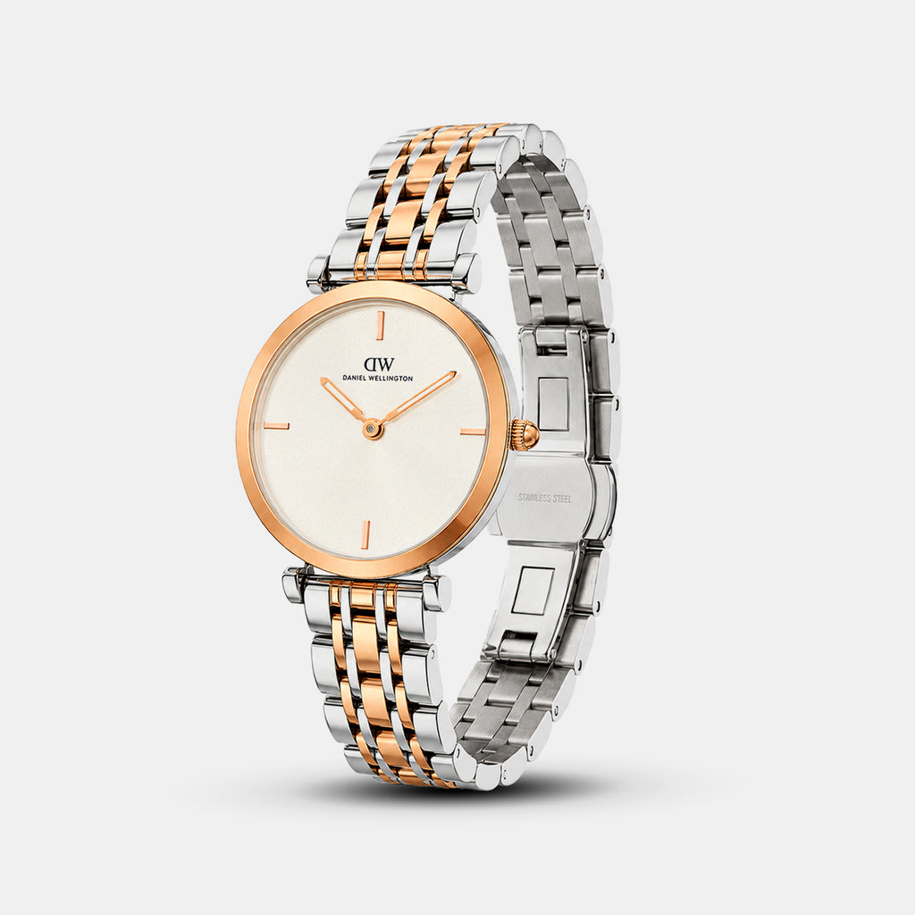 Women Quartz Silver Dial Analog Stainless Steel Watch DW0DL3101