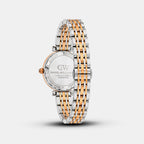 Women Quartz Silver Dial Analog Stainless Steel Watch DW0DL3101