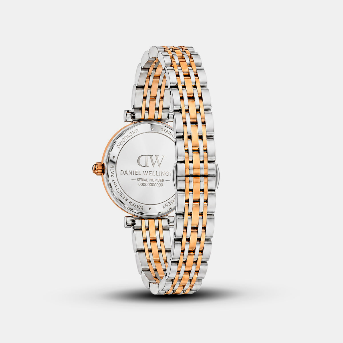 Women Quartz Silver Dial Analog Stainless Steel Watch DW0DL3101