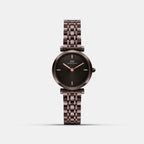 Women Quartz Brown Dial Analog Stainless Steel Watch DW0DL3102