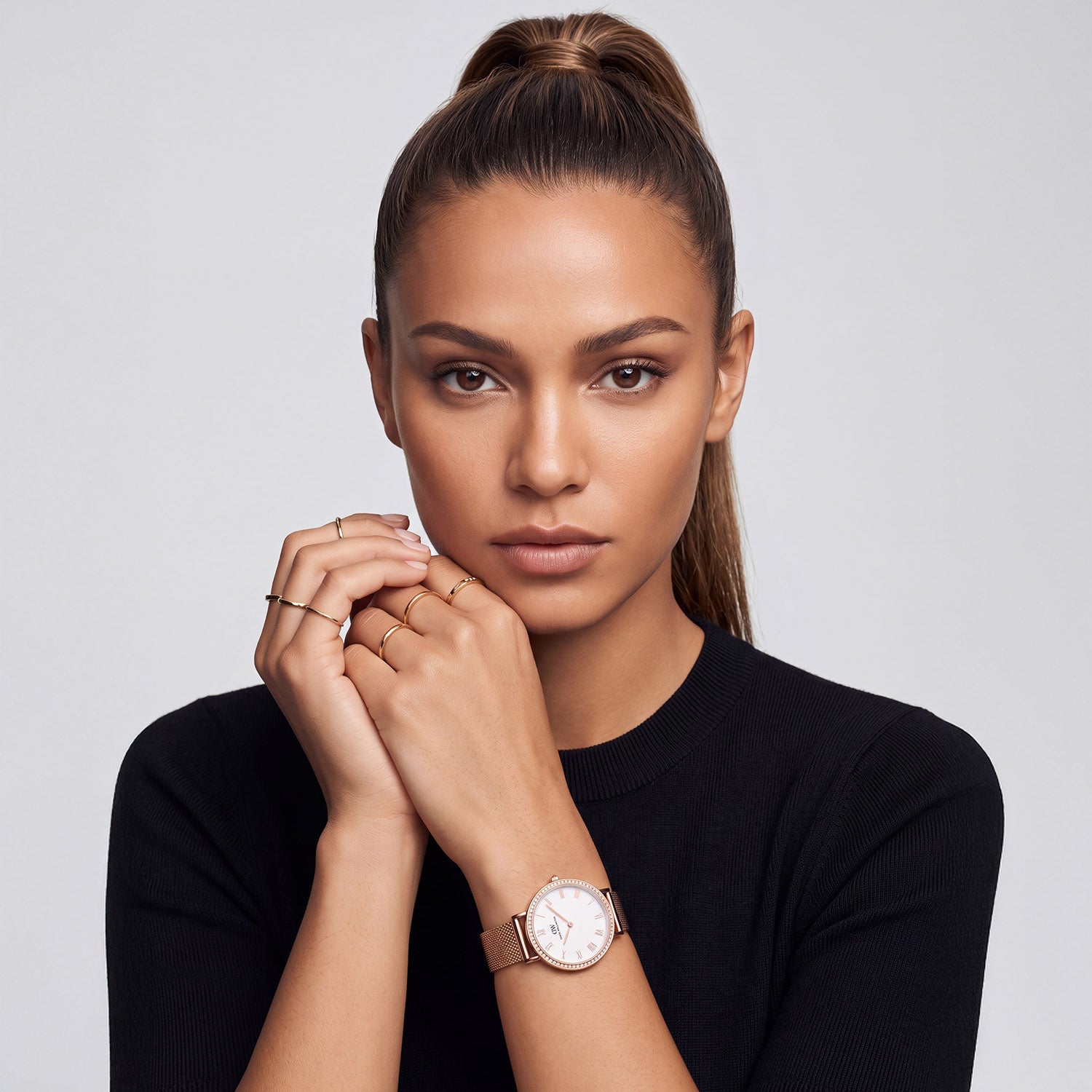 Women Quartz Silver Dial Analog Stainless Steel Watch DW0DL3201